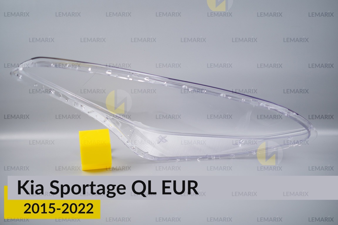 Скло фари KIA Sportage QL EUR (2015-2022) ліве