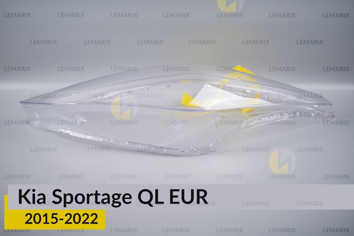 Скло фари KIA Sportage QL EUR (2015-2022) ліве