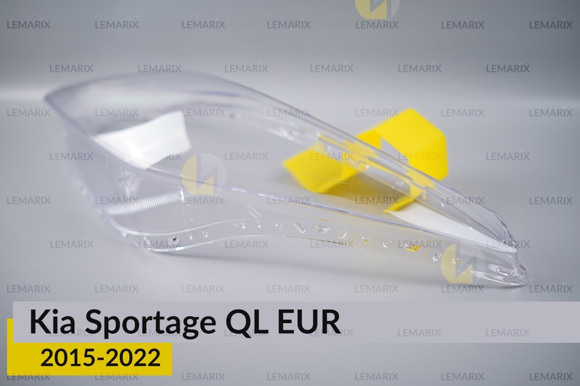 Скло фари KIA Sportage QL EUR (2015-2022) ліве