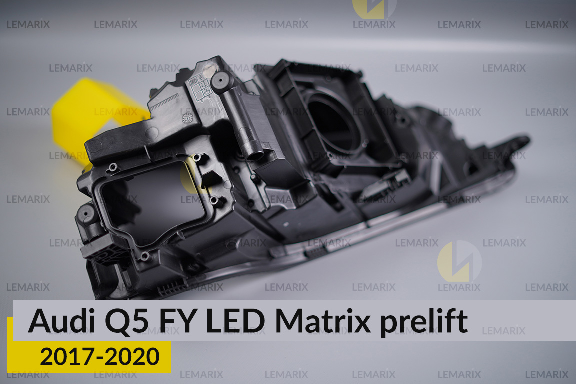 Корпус фари Audi Q5 FY LED Matrix (2017-2020) дорест правий