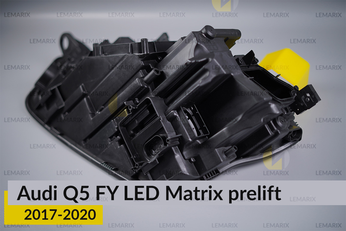 Корпус фари Audi Q5 FY LED Matrix (2017-2020) дорест правий