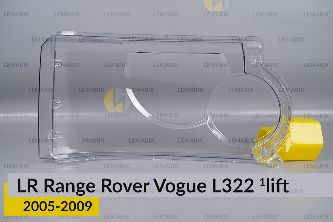 Скло фари Land Rover Range Rover Vogue L322 (2005-2009) 1 рест ліве