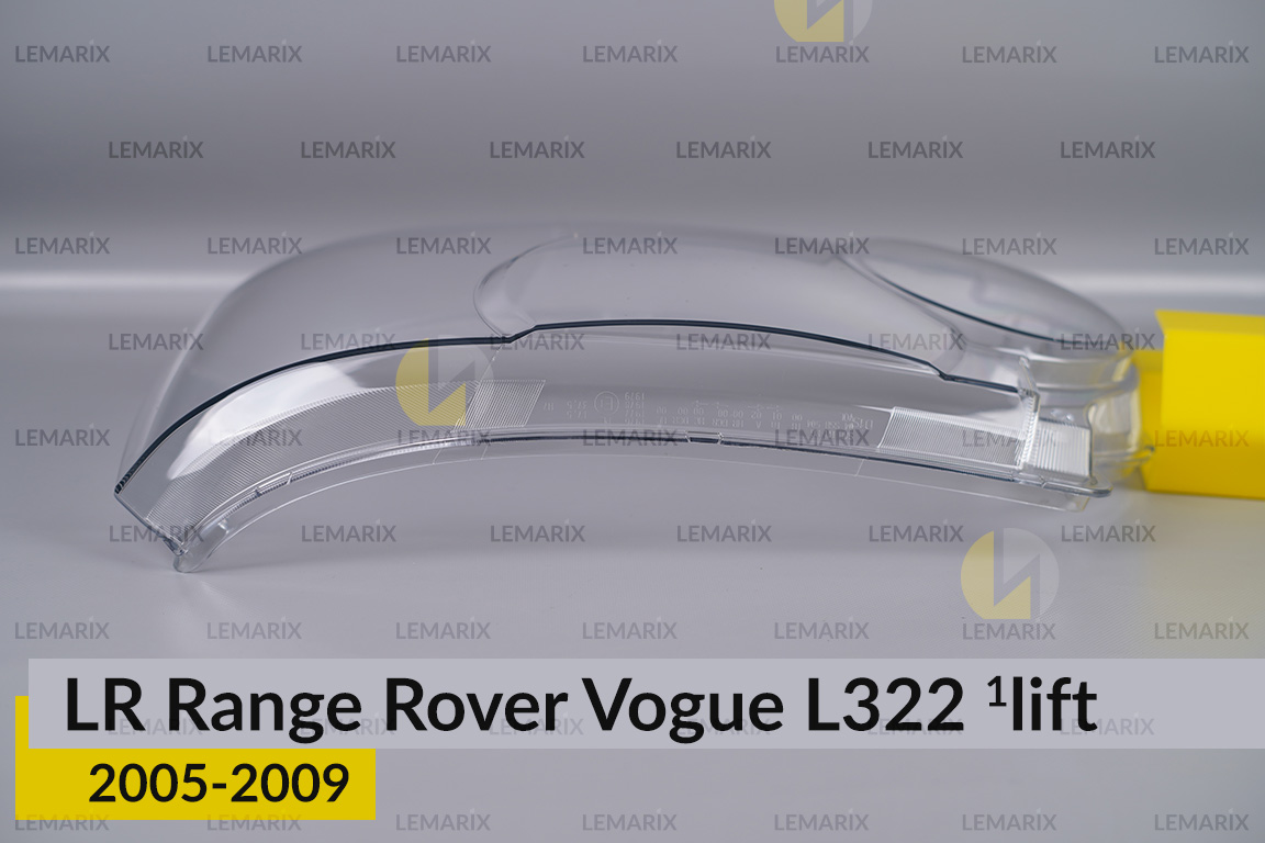 Скло фари Land Rover Range Rover Vogue L322 (2005-2009) 1 рест ліве