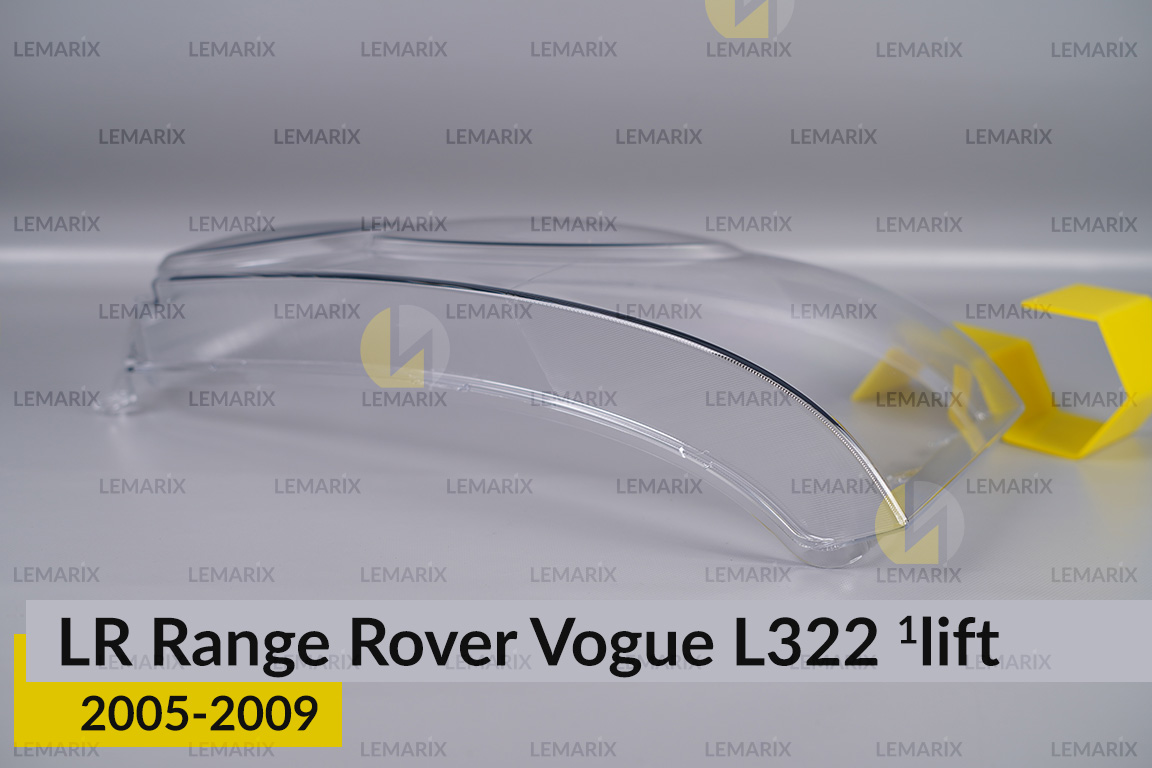 Скло фари Land Rover Range Rover Vogue L322 (2005-2009) 1 рест ліве