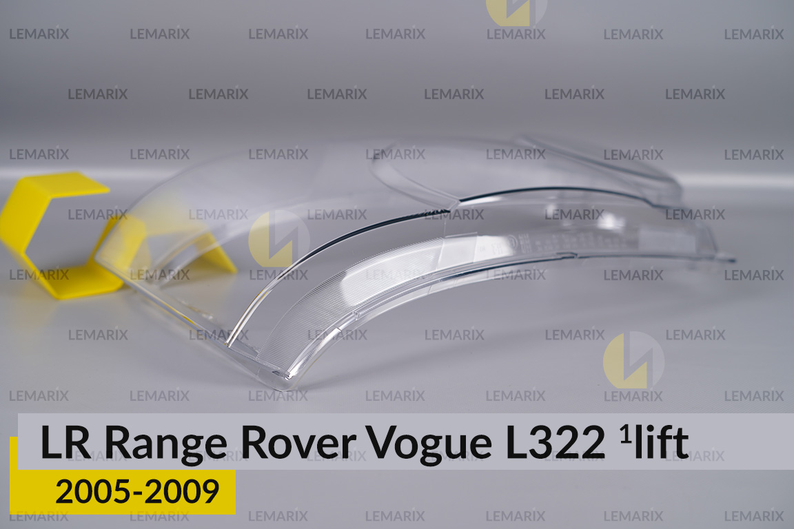 Скло фари Land Rover Range Rover Vogue L322 (2005-2009) 1 рест ліве