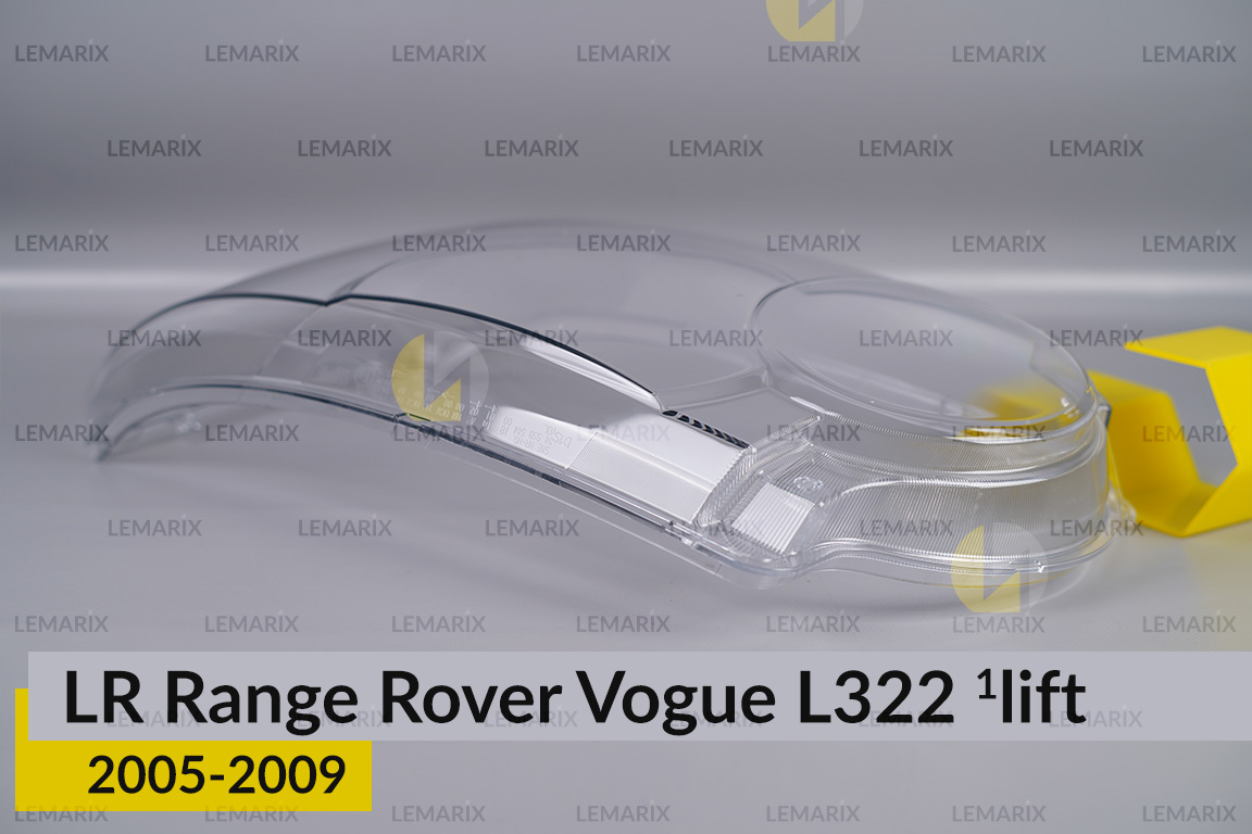 Скло фари Land Rover Range Rover Vogue L322 (2005-2009) 1 рест ліве