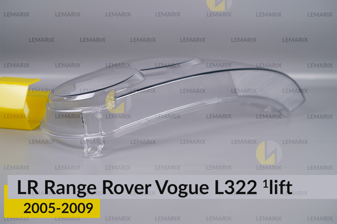 Скло фари Land Rover Range Rover Vogue L322 (2005-2009) 1 рест ліве