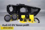Сервісний комплект корпуса фар Audi A3 8V Xenon (2012-2016) дорест правий