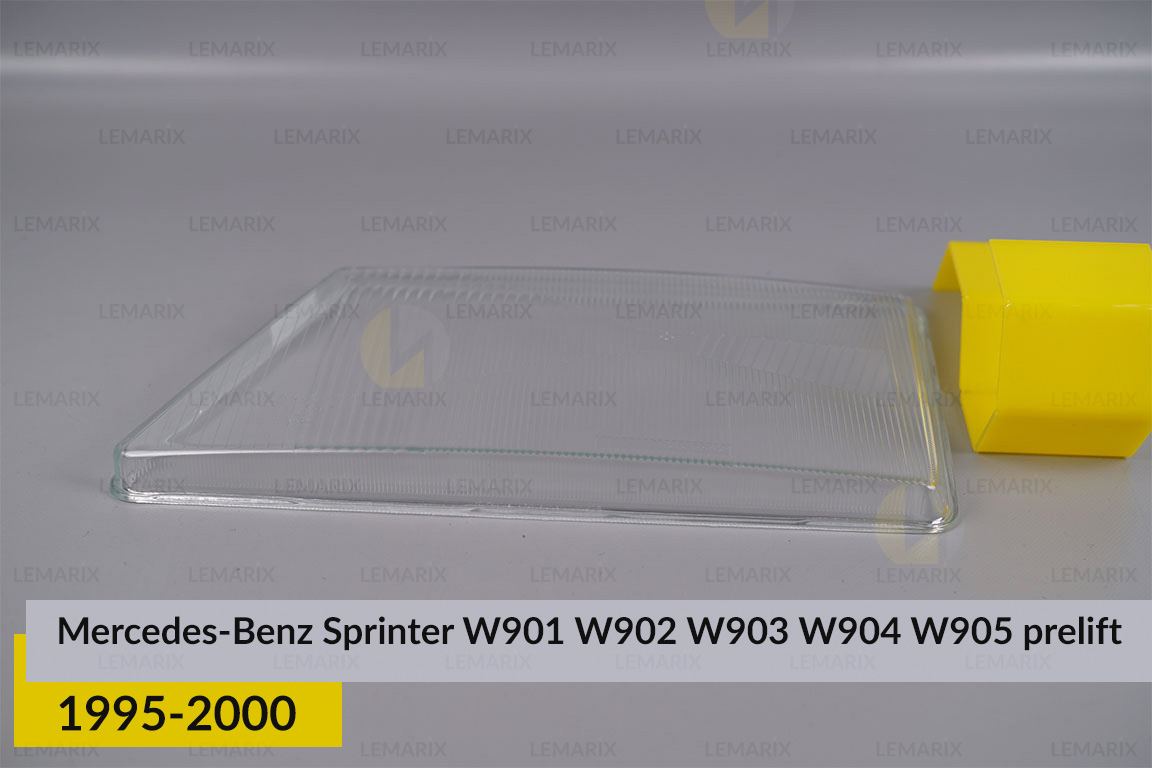 Скло фари Mercedes-Benz Sprinter W901 W902 W903 W904 W905 (1995-2000) дорест ліве