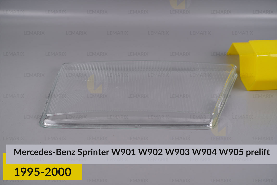 Скло фари Mercedes-Benz Sprinter W901 W902 W903 W904 W905 (1995-2000) дорест ліве