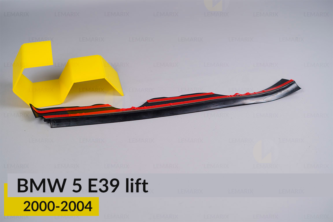 Ущільнювач фари BMW 5 E39 (2000-2004) рест довгий лівий