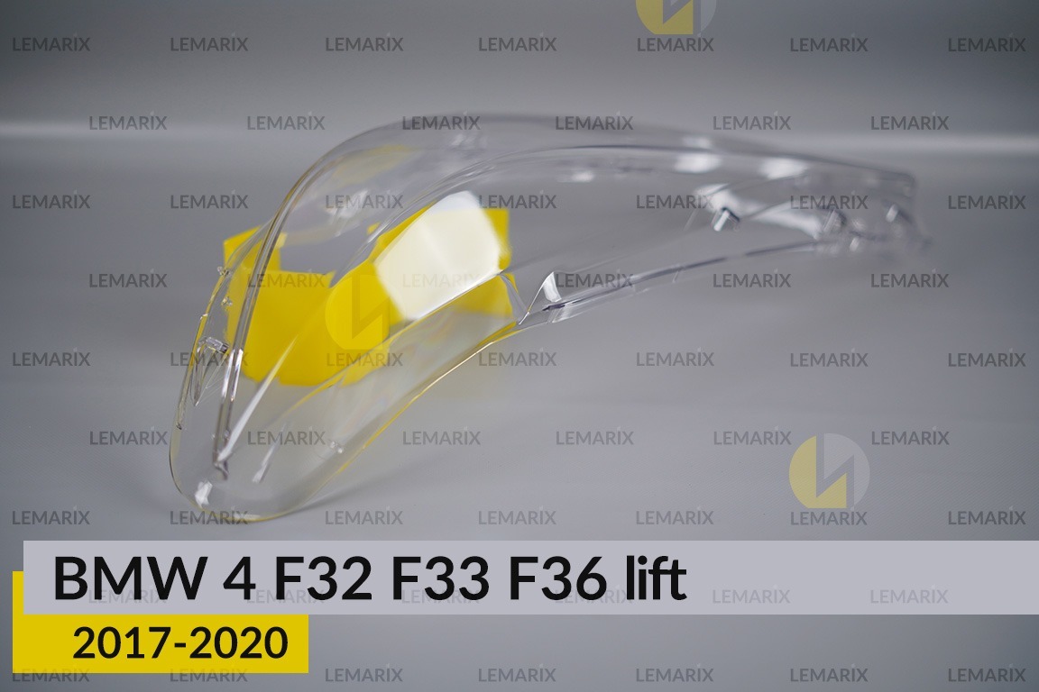 Скло фари BMW 4 F32 F33 F36 (2017-2020) рест ліве