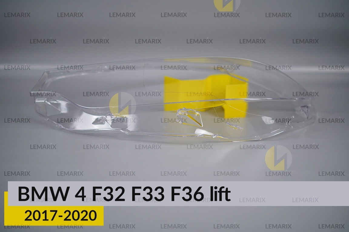 Скло фари BMW 4 F32 F33 F36 (2017-2020) рест ліве