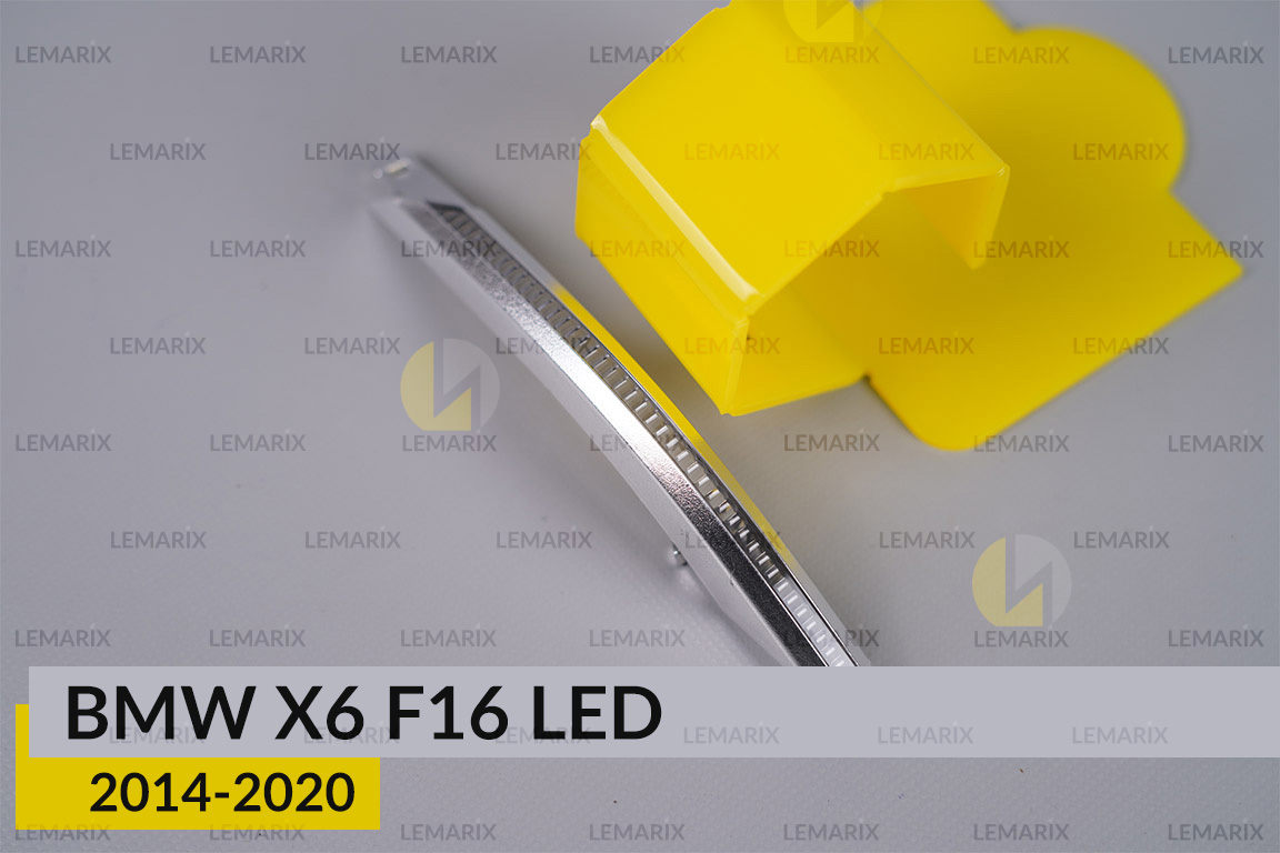 Хромована накладка покажчик повороту зовнішній BMW X6 F16 LED (2014-2020) ліва