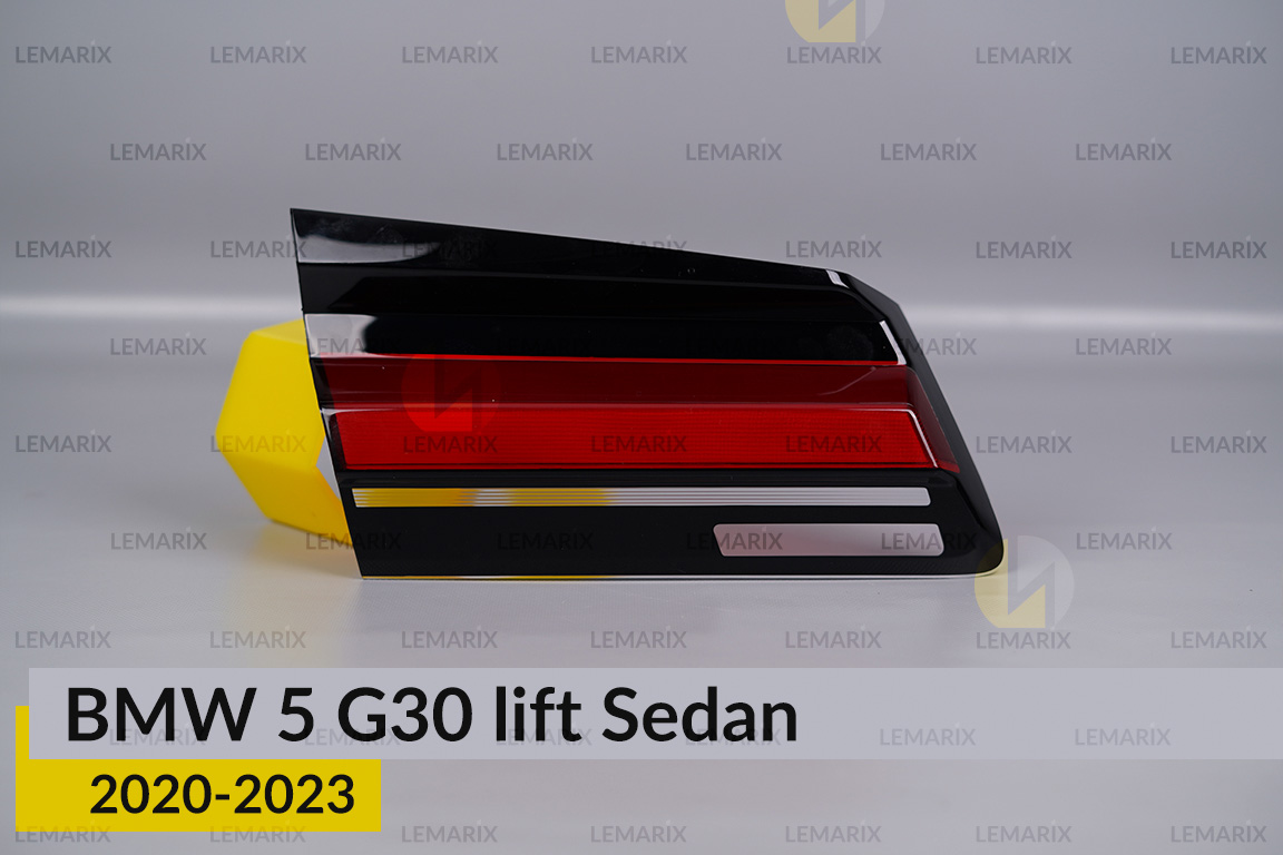 Скло заднього ліхтаря внутрішнє в кришці багажника BMW 5 G30 Sedan (2020-2023) рест ліве