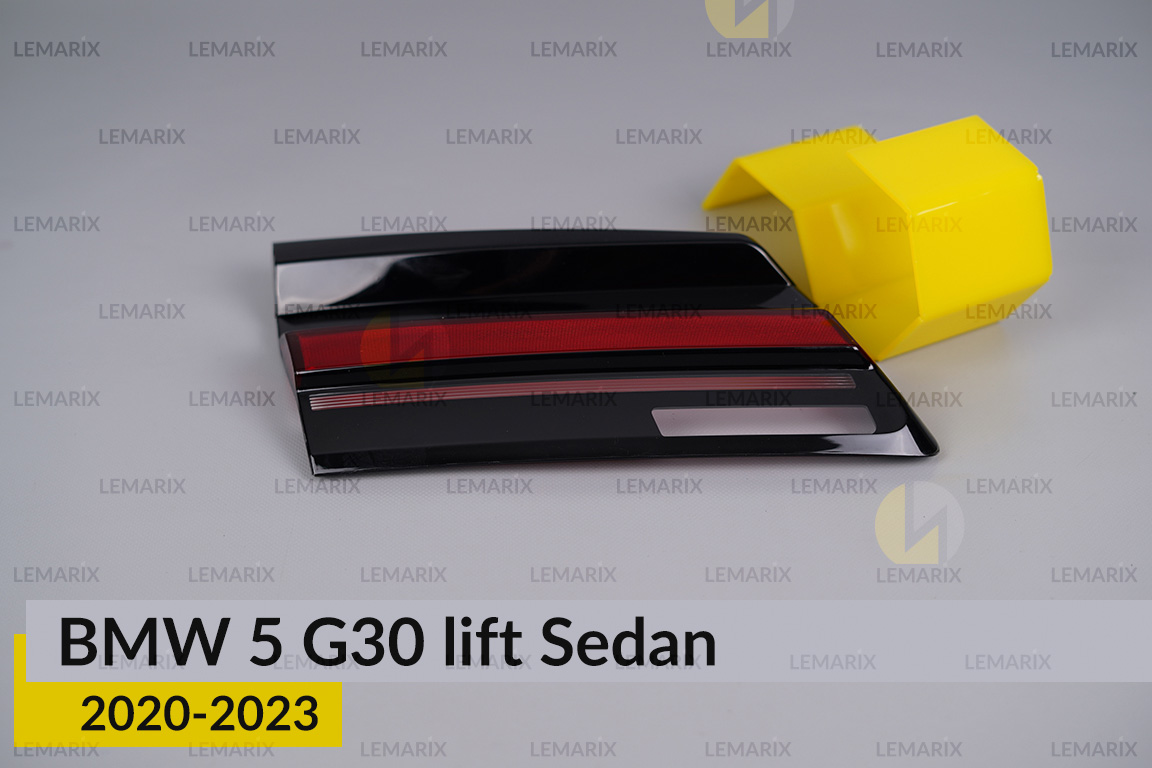 Скло заднього ліхтаря внутрішнє в кришці багажника BMW 5 G30 Sedan (2020-2023) рест ліве