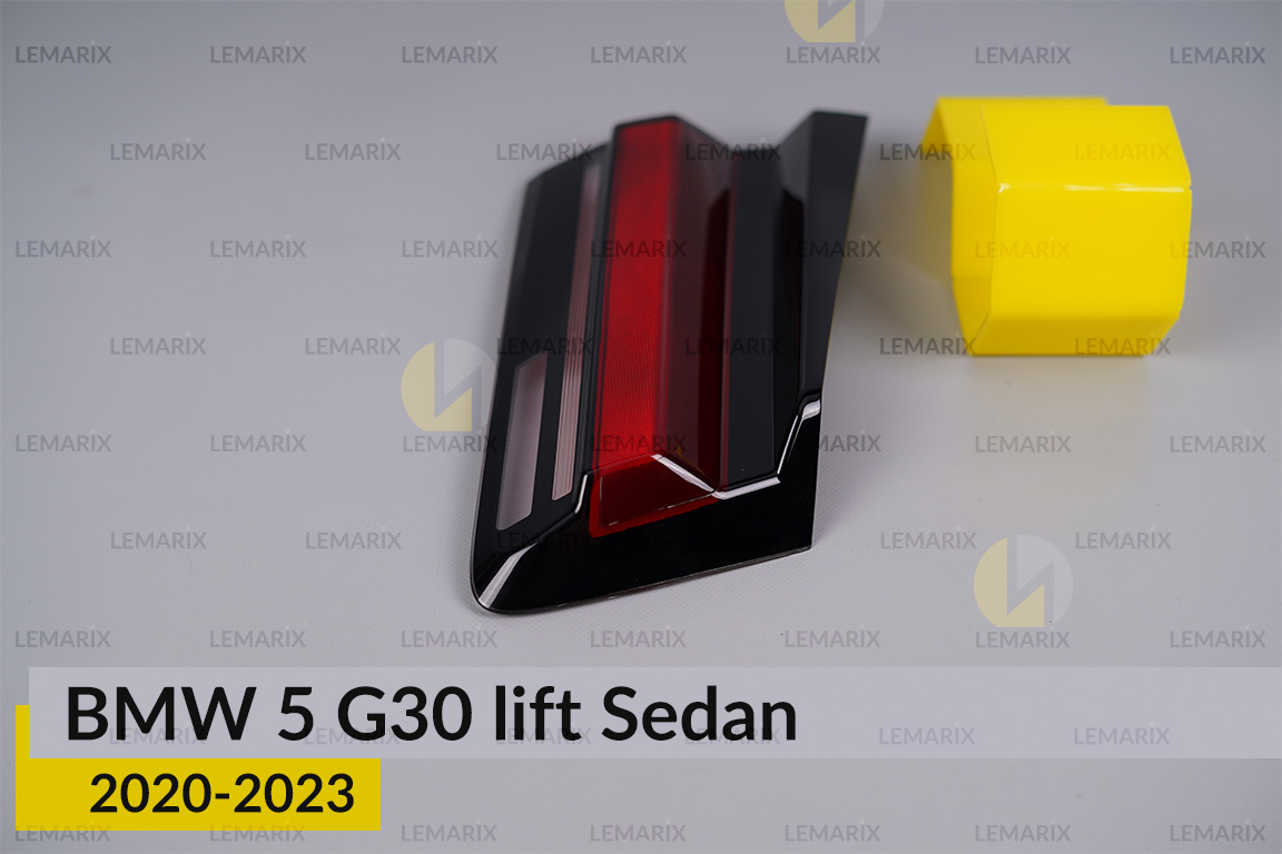 Скло заднього ліхтаря внутрішнє в кришці багажника BMW 5 G30 Sedan (2020-2023) рест ліве