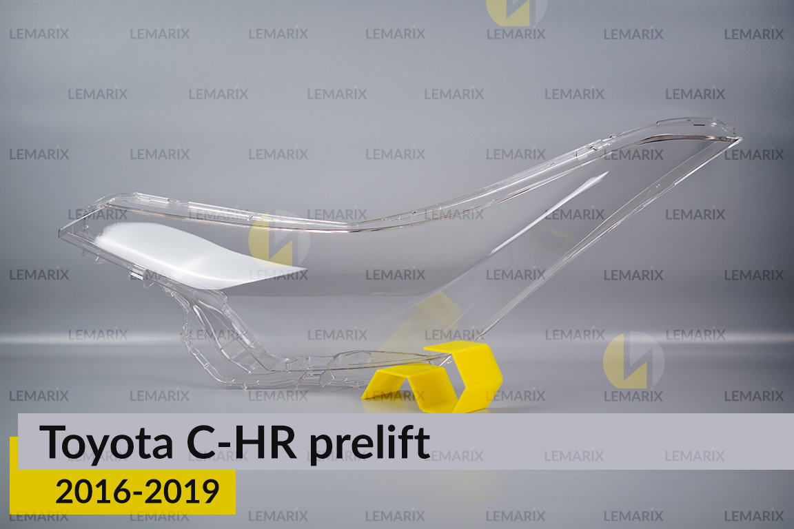 Скло фари Toyota C-HR (2016-2019) дорест ліве