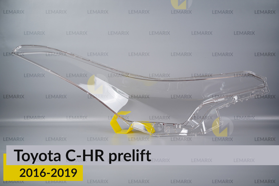 Скло фари Toyota C-HR (2016-2019) дорест ліве