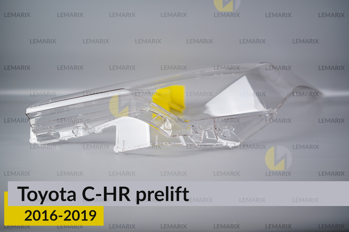 Скло фари Toyota C-HR (2016-2019) дорест ліве