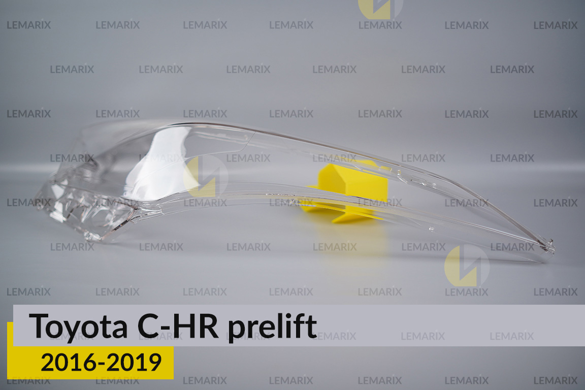 Скло фари Toyota C-HR (2016-2019) дорест ліве