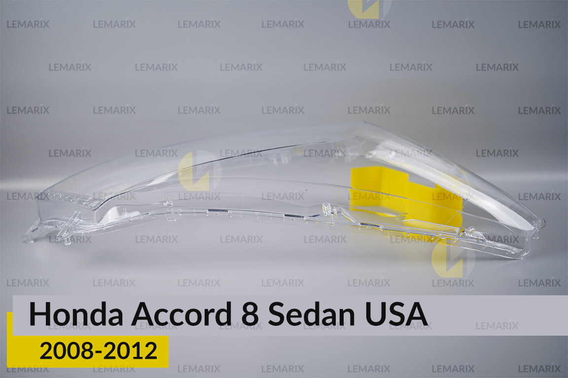 Скло фари Honda Accord 8 Sedan USA (2008-2012) праве