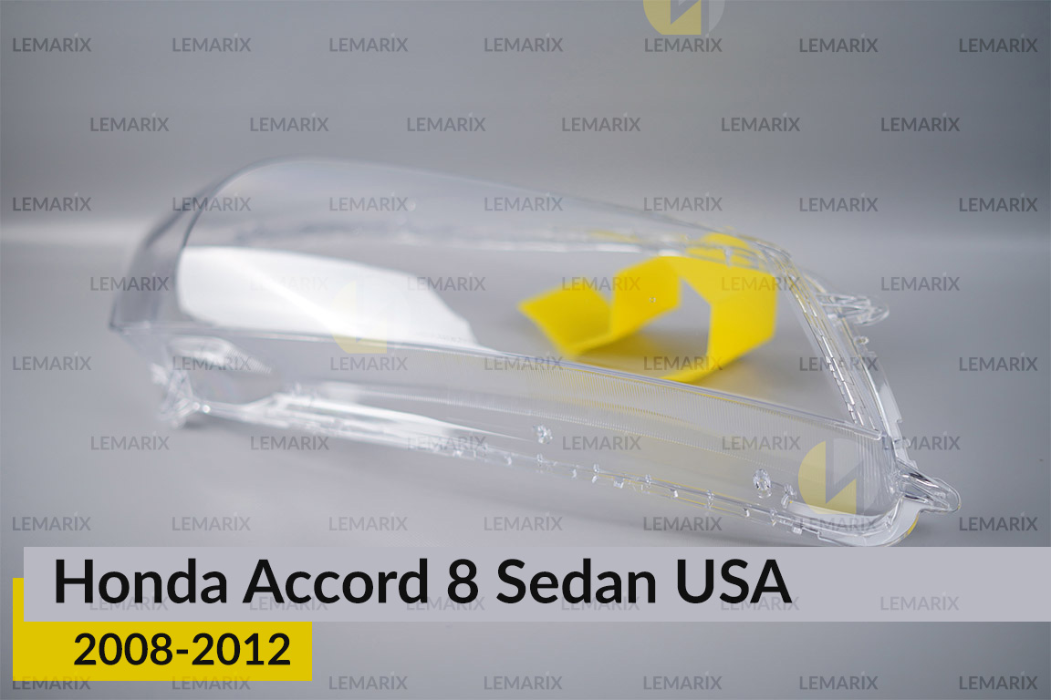 Скло фари Honda Accord 8 Sedan USA (2008-2012) праве
