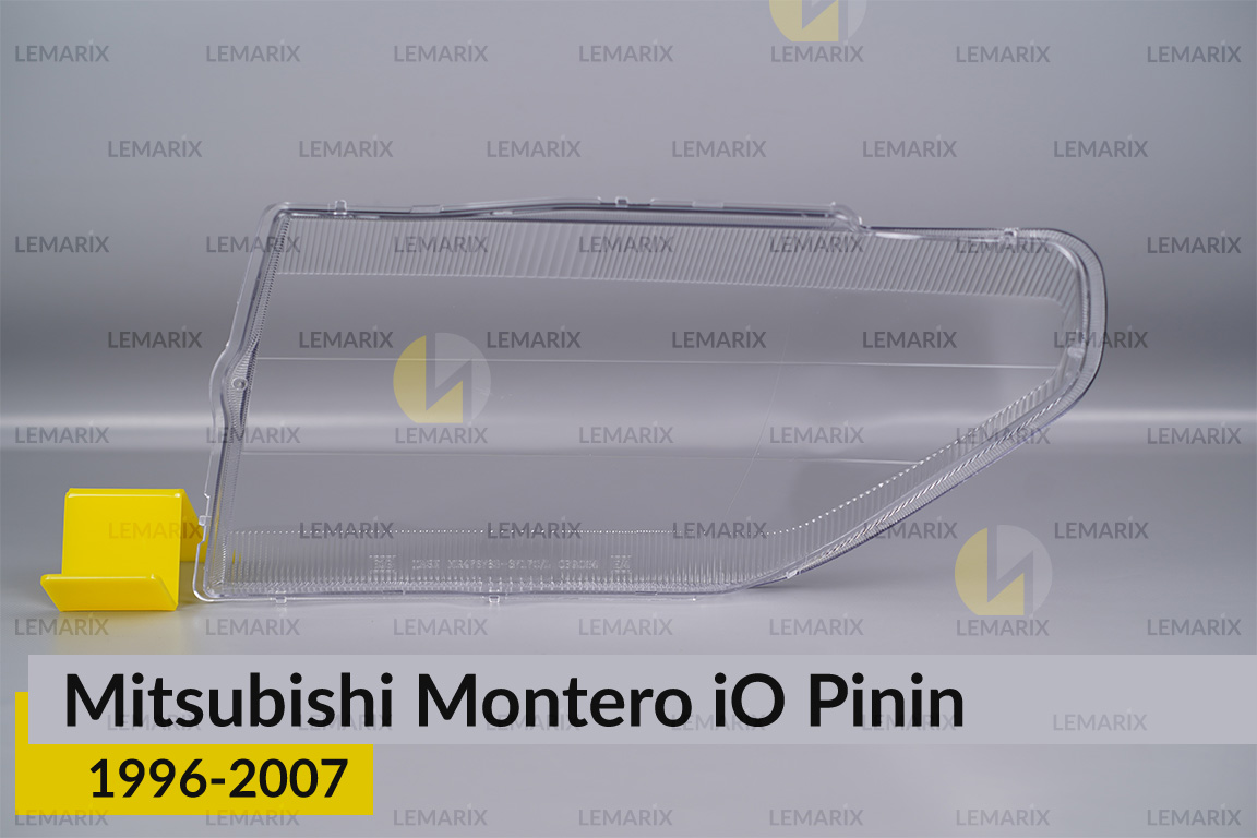 Скло фари Mitsubishi Montero iO Pinin (1996-2007) праве
