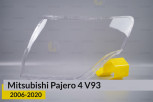 Скло фари Mitsubishi Pajero 4 V93 (2006-2020) ліве