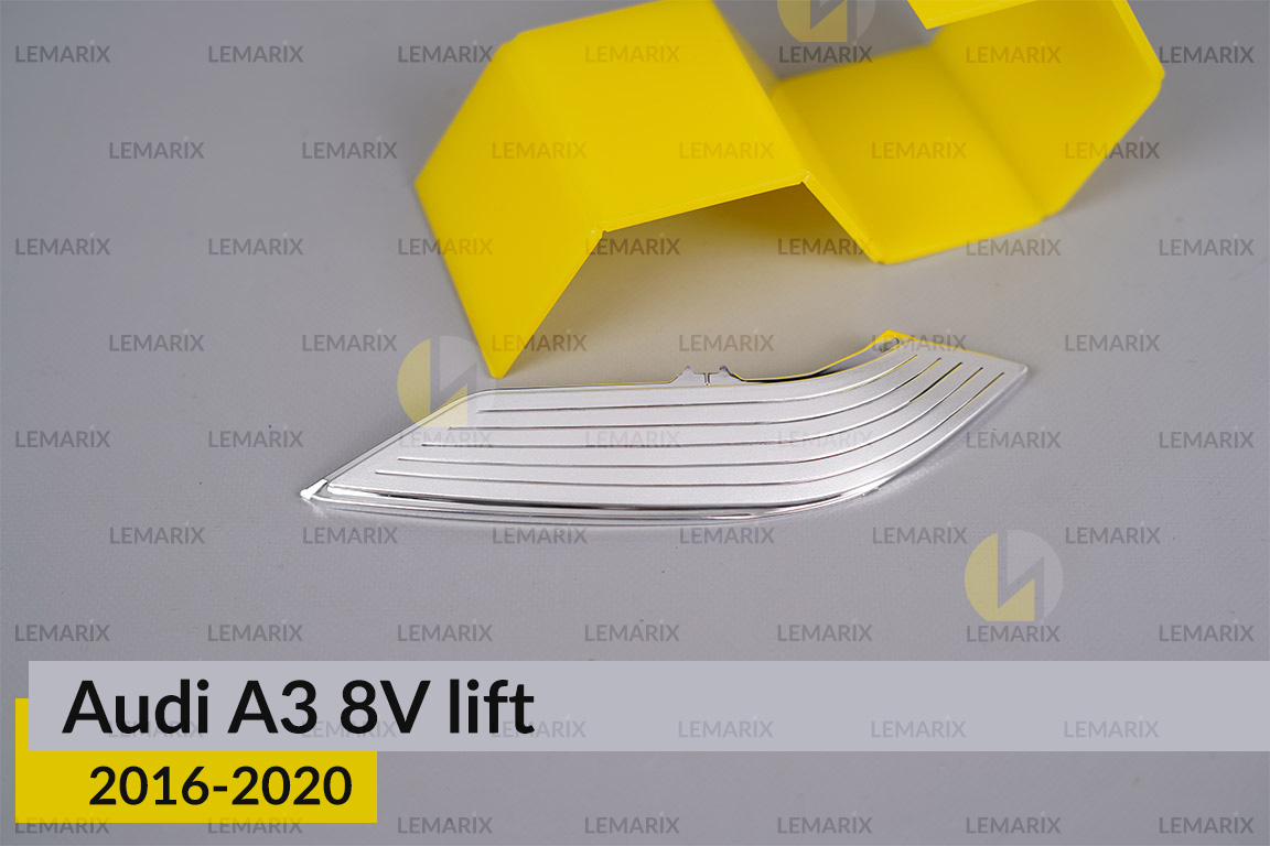 Катафот/Світлорозсіювач Audi A3 8V (2016-2020) рест лівий