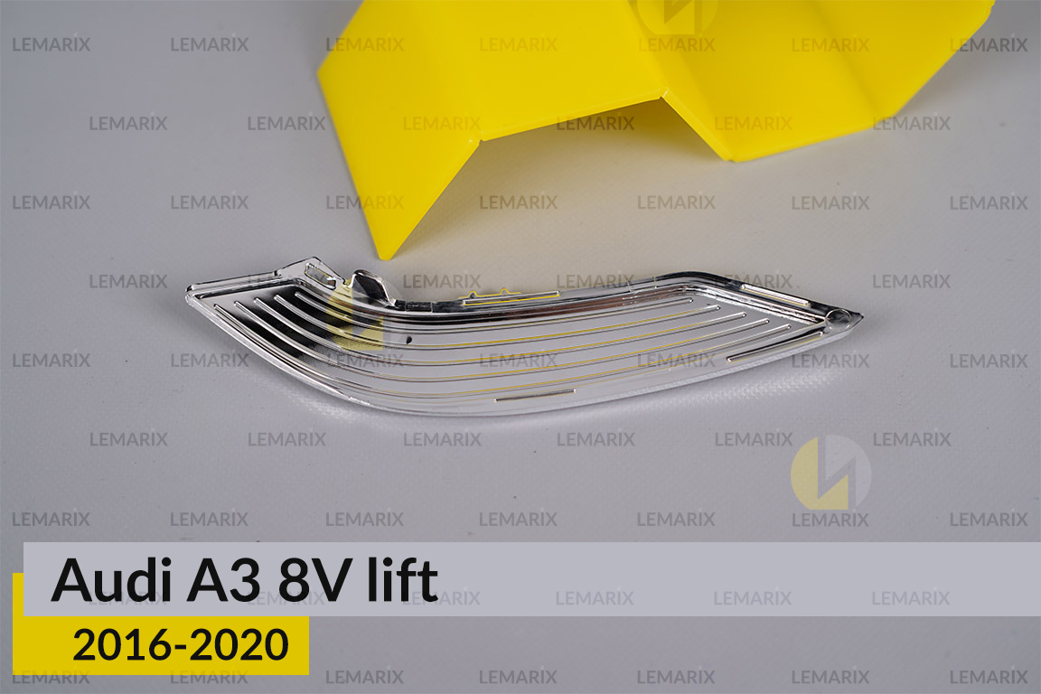Катафот/Світлорозсіювач Audi A3 8V (2016-2020) рест лівий