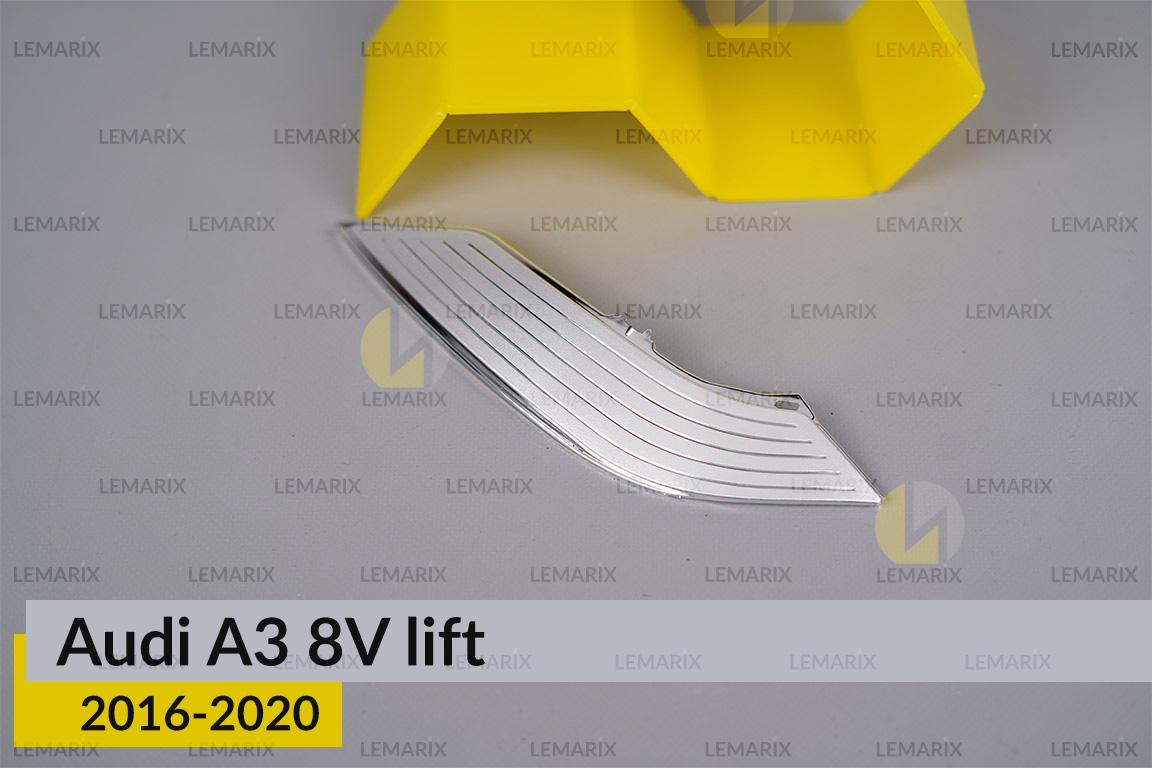 Катафот/Світлорозсіювач Audi A3 8V (2016-2020) рест лівий