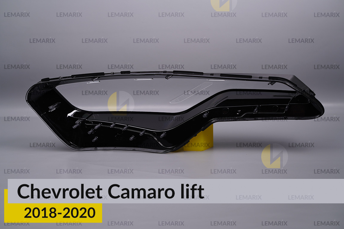 Скло фари Chevrolet Camaro SS (2018-2024) рест ліве