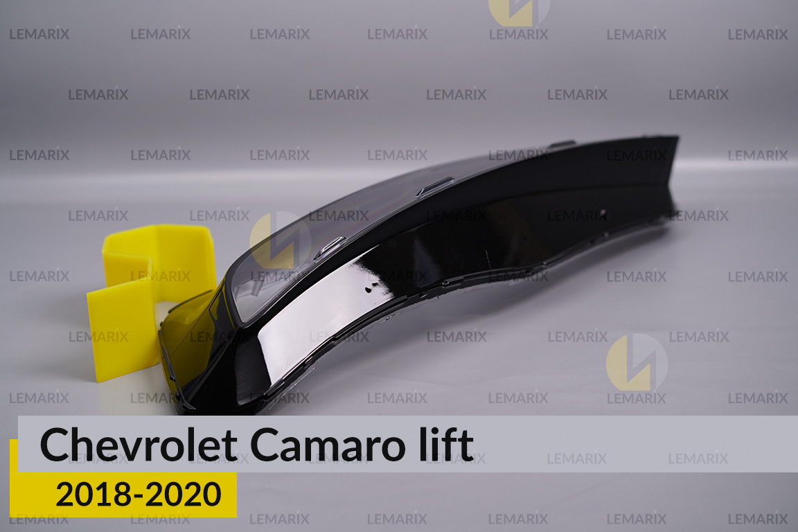 Скло фари Chevrolet Camaro SS (2018-2024) рест ліве