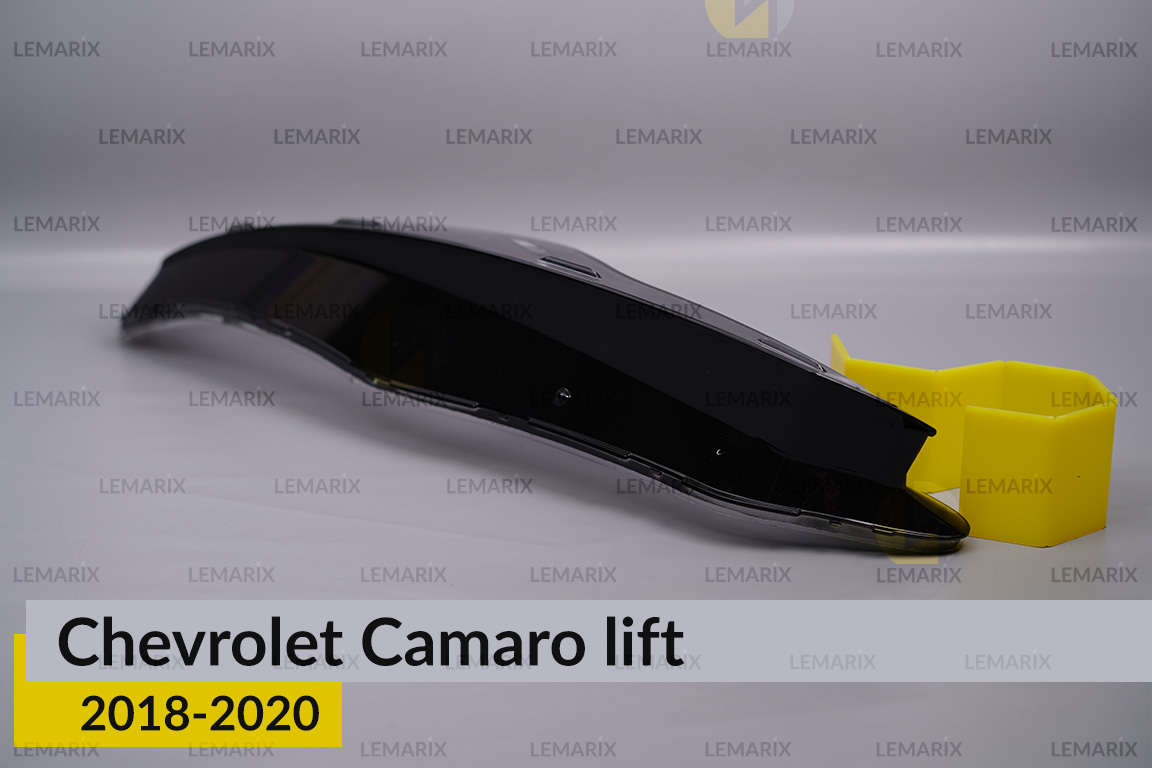 Скло фари Chevrolet Camaro SS (2018-2024) рест ліве