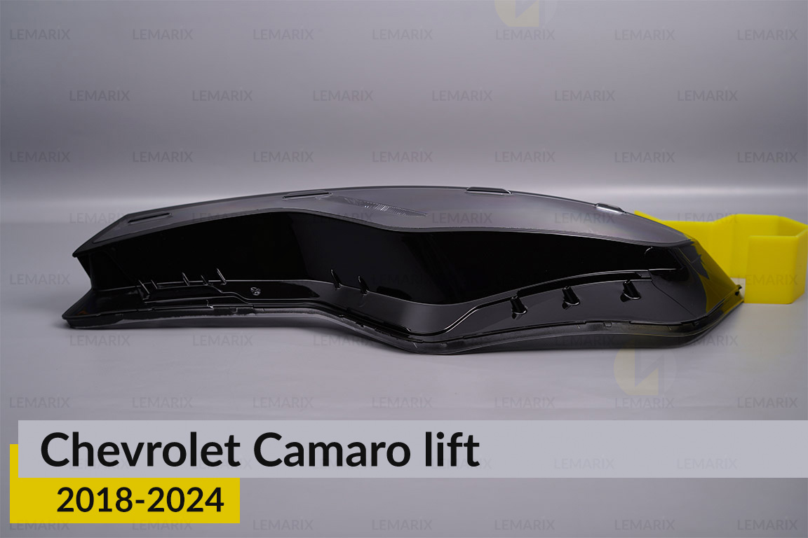 Скло фари Chevrolet Camaro SS (2018-2024) рест ліве