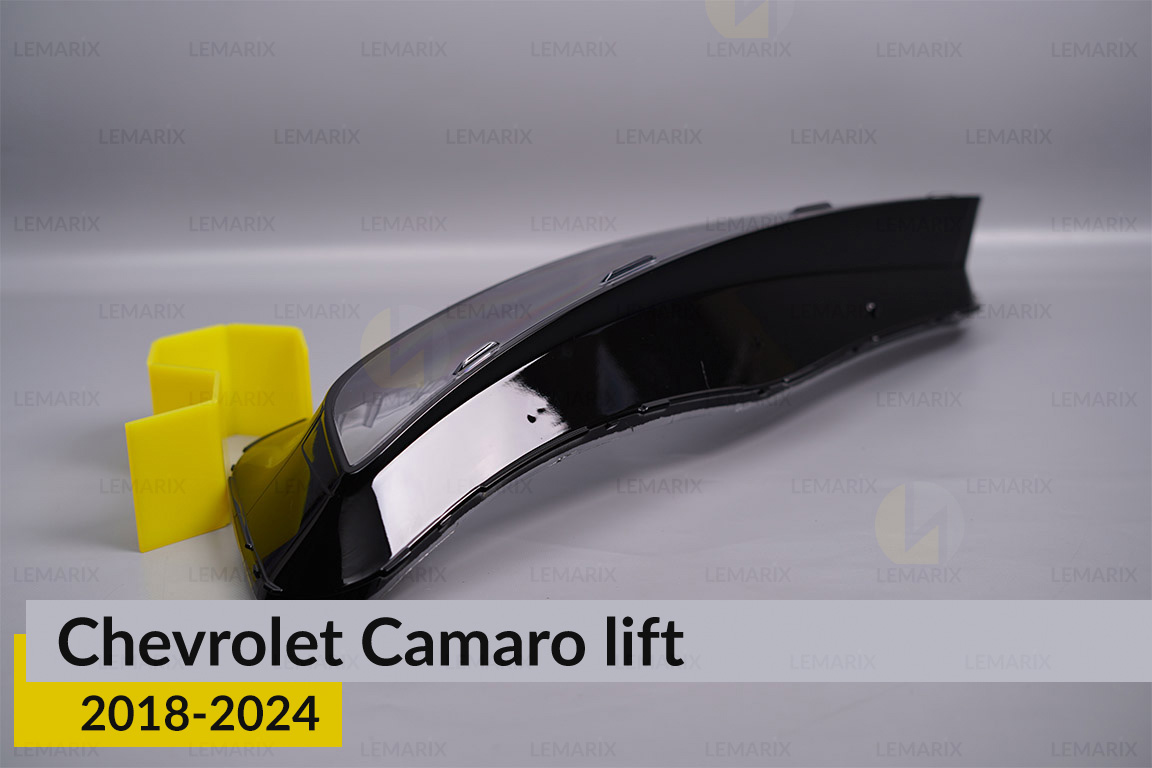Скло фари Chevrolet Camaro SS (2018-2024) рест ліве