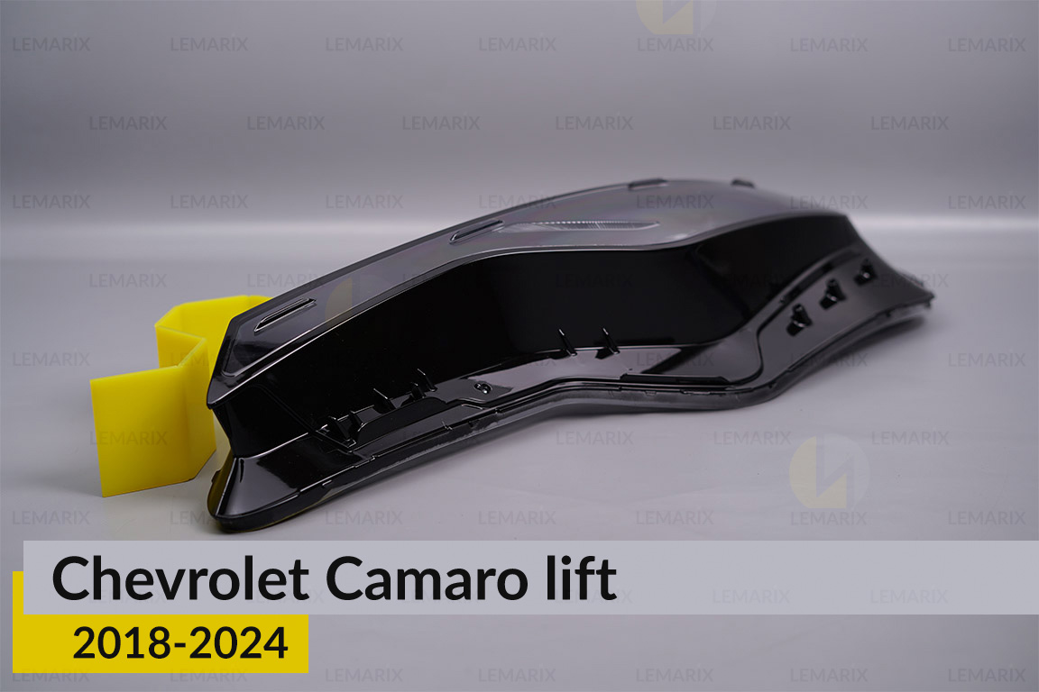 Скло фари Chevrolet Camaro SS (2018-2024) рест ліве