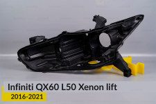 Корпус фари Infiniti QX60 L50 Xenon (2016-2021) рест лівий