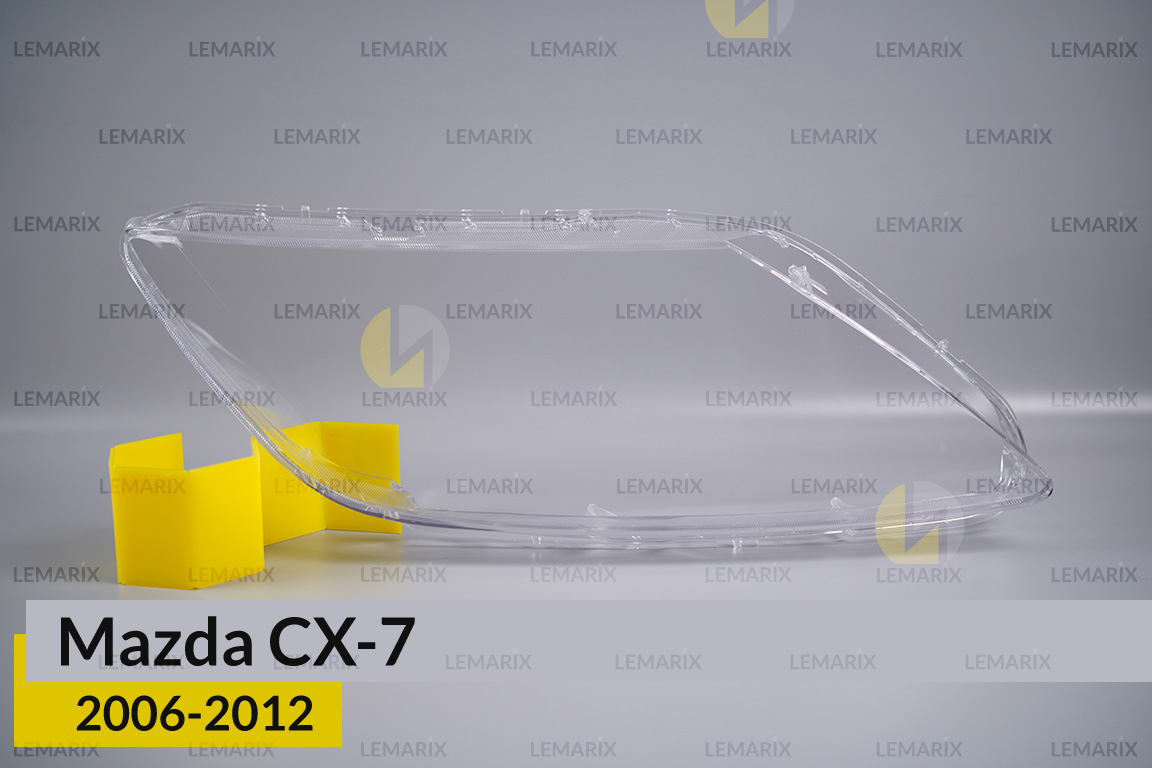 Скло фари Mazda CX-7 (2006-2012) праве
