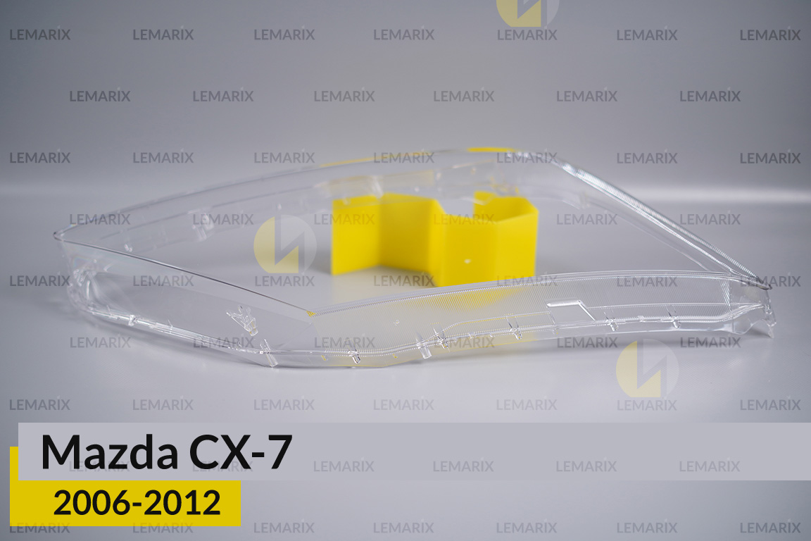 Скло фари Mazda CX-7 (2006-2012) праве