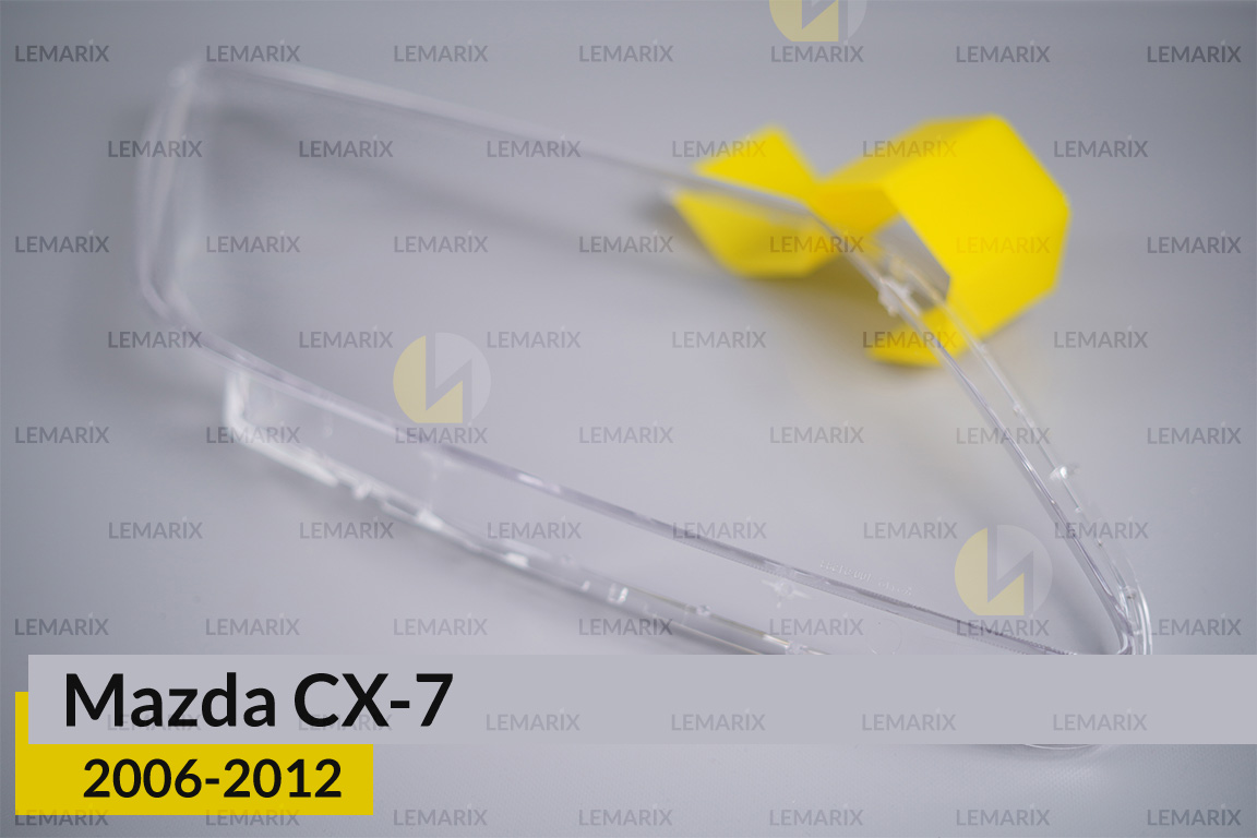 Скло фари Mazda CX-7 (2006-2012) праве