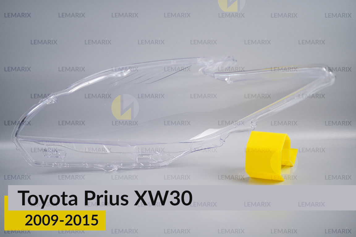 Скло фари Toyota Prius XW30 (2009-2015) праве
