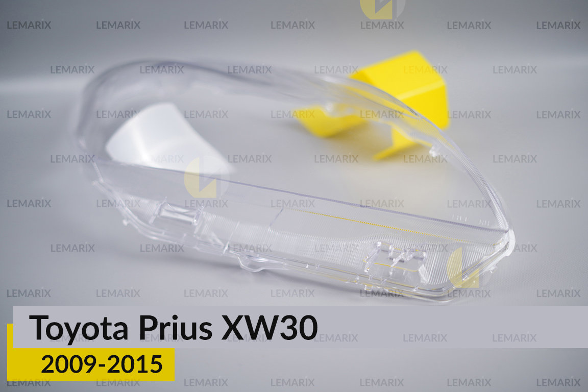 Скло фари Toyota Prius XW30 (2009-2015) праве