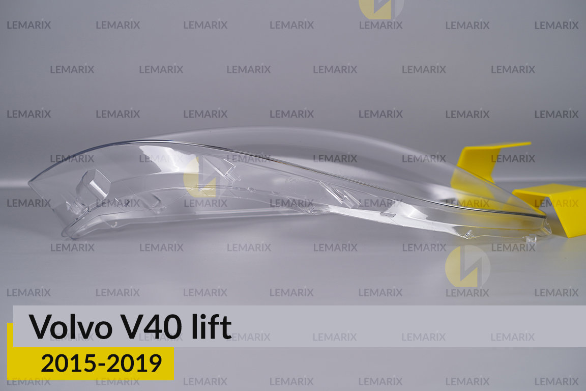 Скло фари Volvo V40 (2015-2019) рест праве