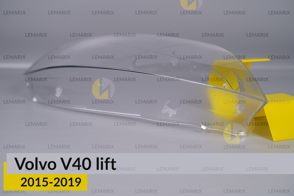 Скло фари Volvo V40 (2015-2019) рест праве