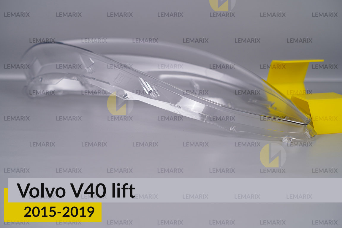 Скло фари Volvo V40 (2015-2019) рест праве