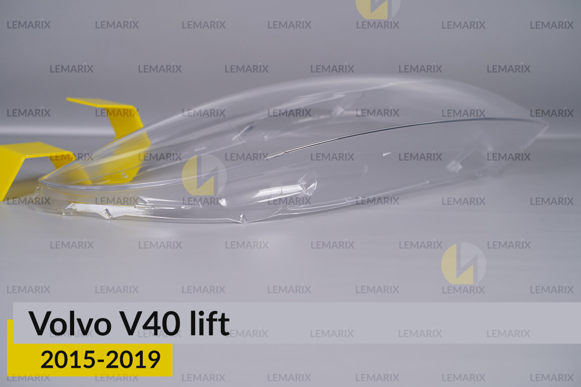 Скло фари Volvo V40 (2015-2019) рест праве