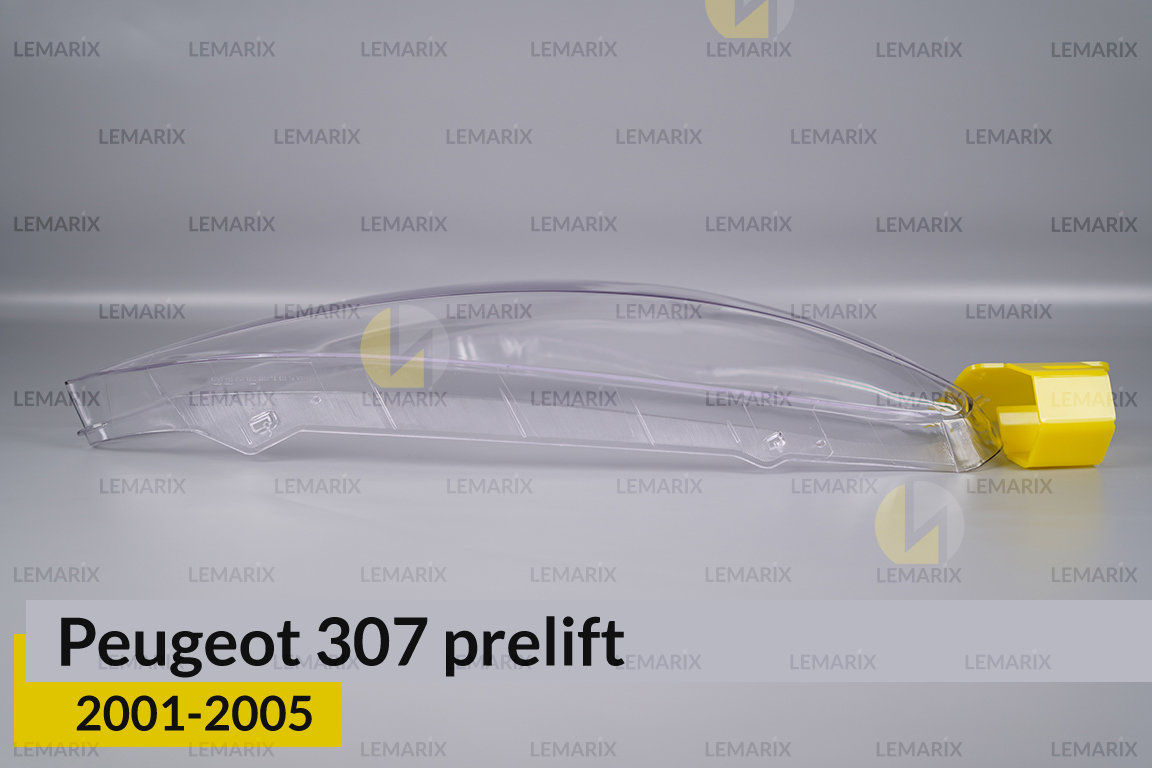 Скло фари Peugeot 307 (2001-2005) дорест праве