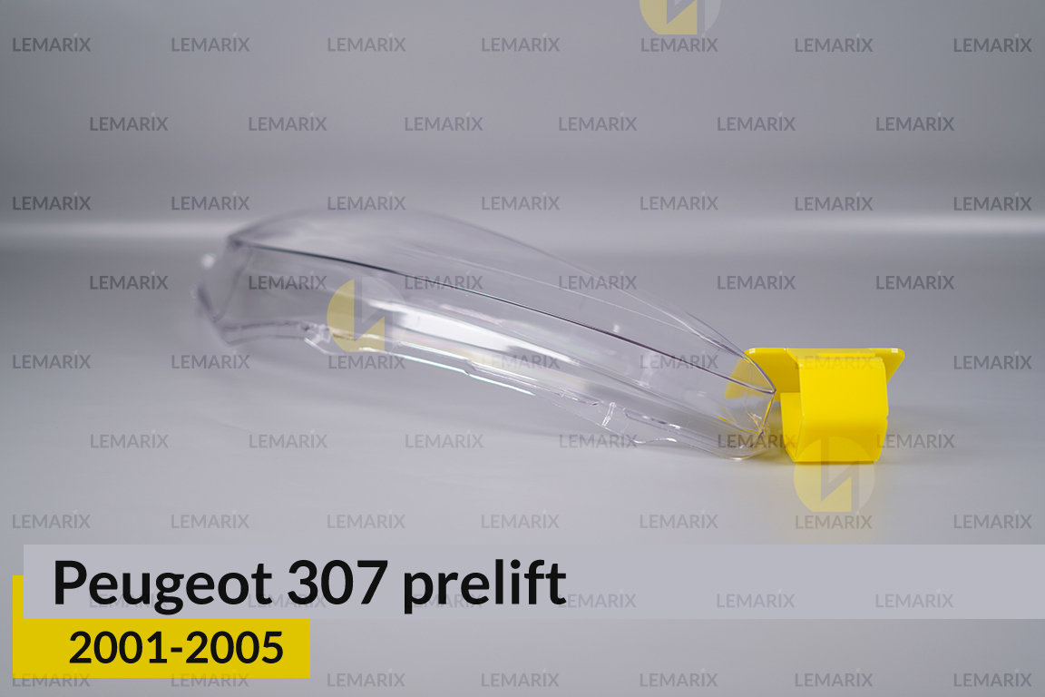 Скло фари Peugeot 307 (2001-2005) дорест праве